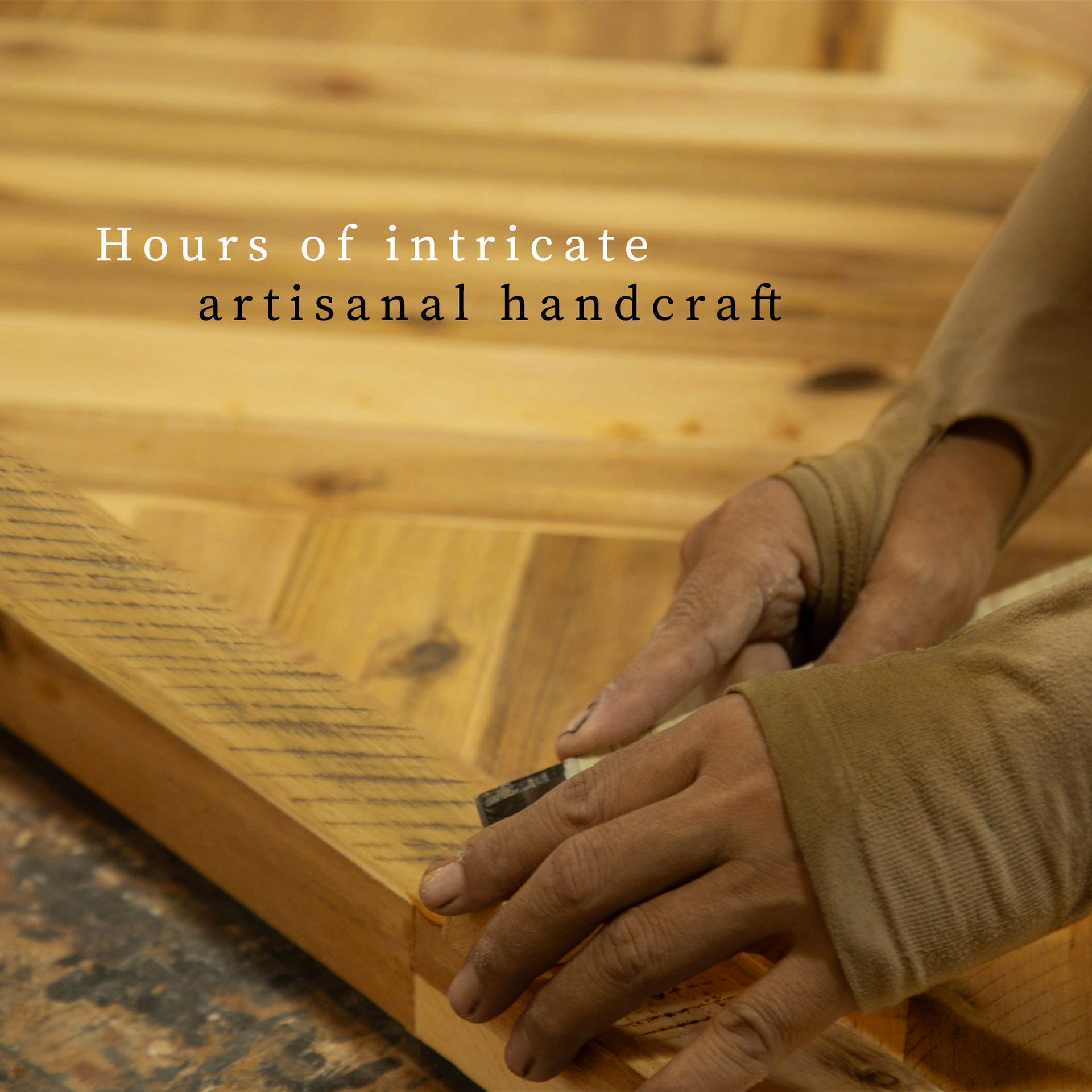 Acacia Sierra Deluxe Wood Platform Bed Frame