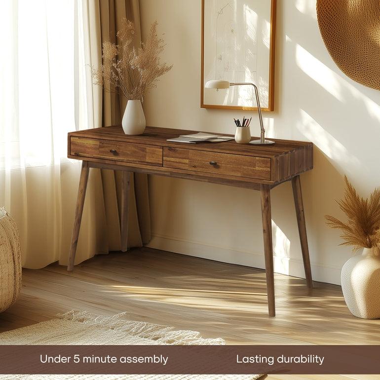 Lagom 48 Inches Solid Wood Desk