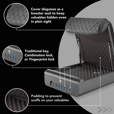 BoostedSafe Elite: Fingerprint, Key & Digital Combo