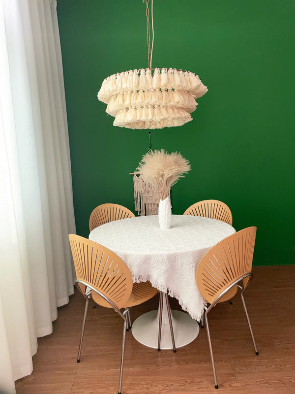 Fela Fabric Tassel Chandelier