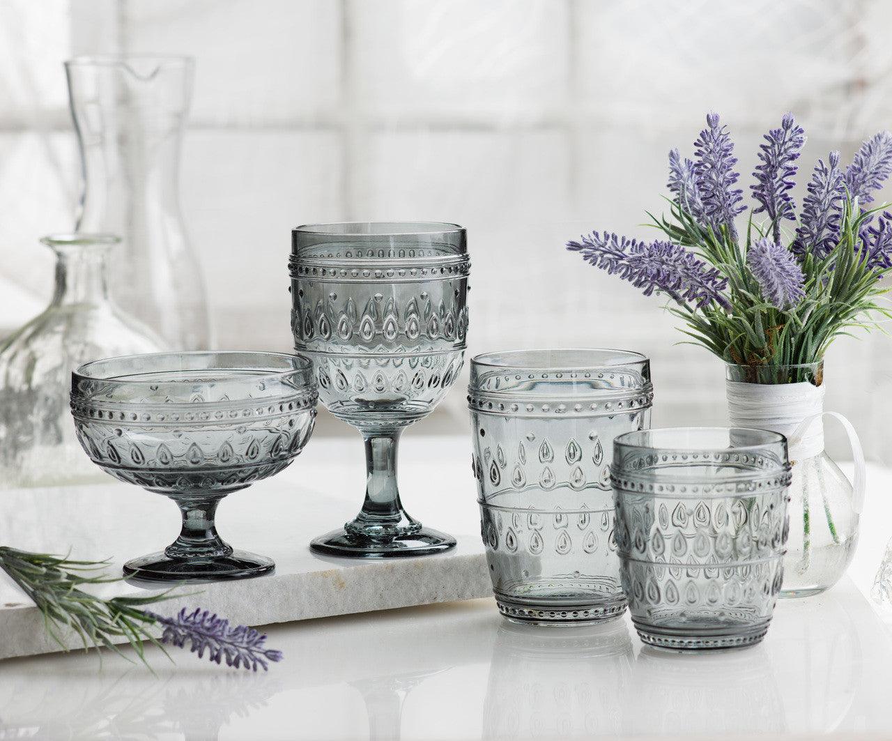 Fez 12oz Glass Goblet, Set of 4