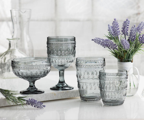 Fez 12oz Glass Goblet, Set of 4