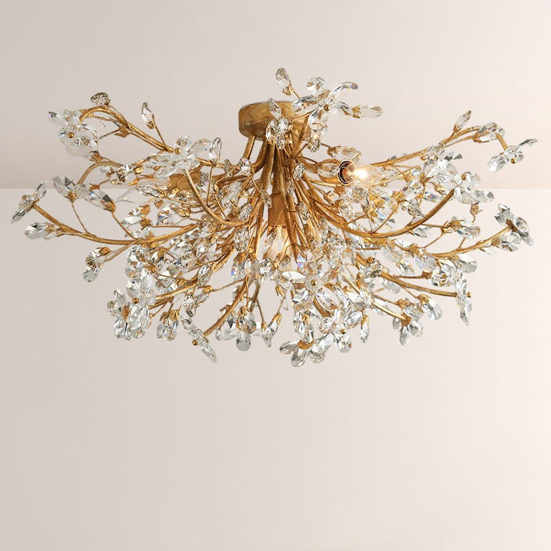 Crystal Floral Chandelier 28