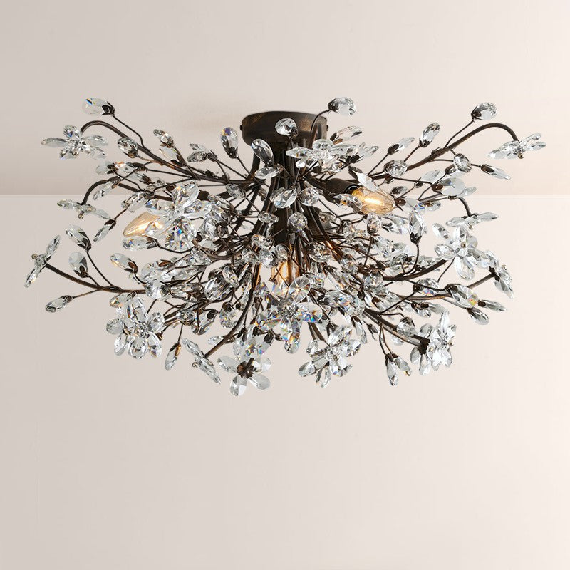 Crystal Floral Chandelier 28