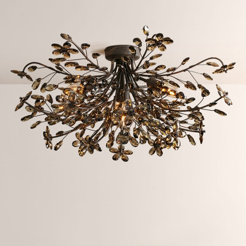 Crystal Floral Chandelier 28