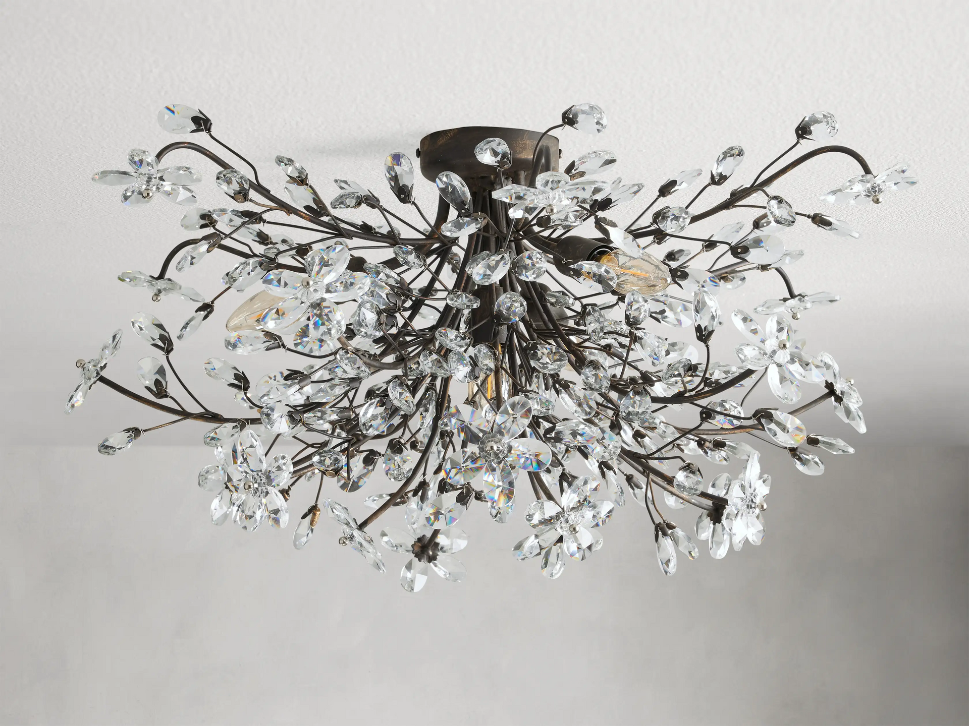 Crystal Floral Chandelier 28