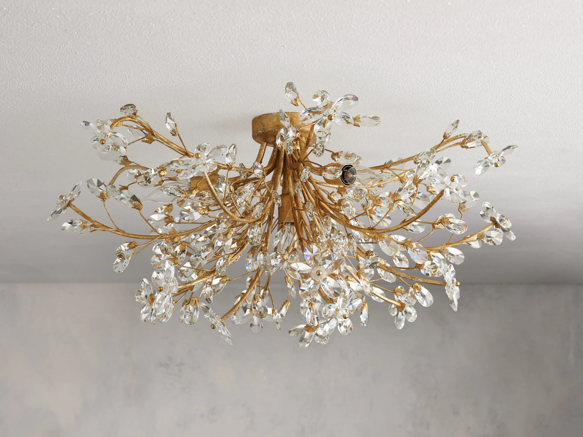 Crystal Floral Chandelier 28