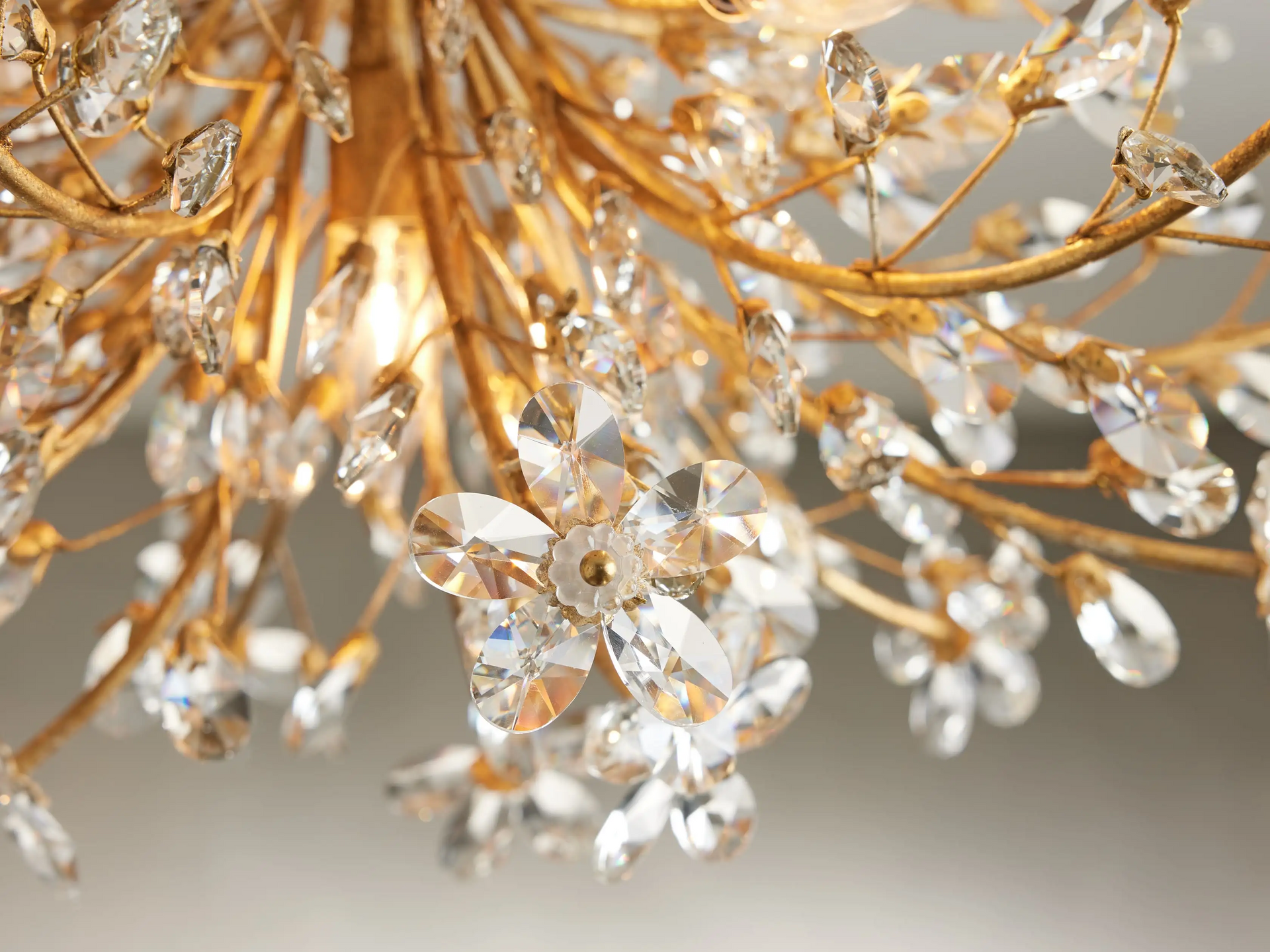 Crystal Floral Chandelier 28