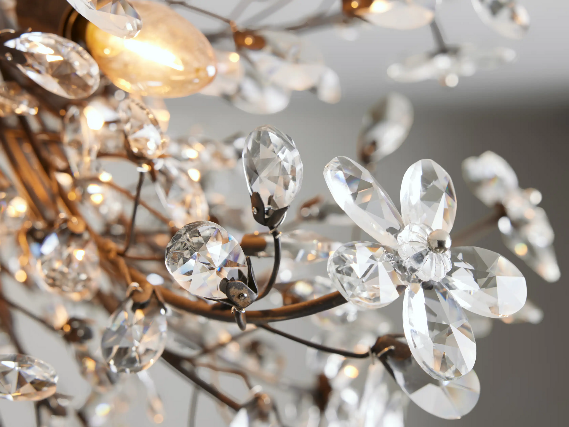 Crystal Floral Chandelier 28