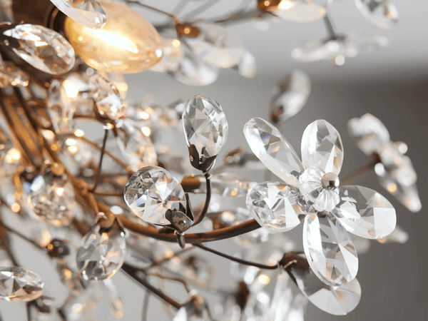 Crystal Floral Chandelier 28