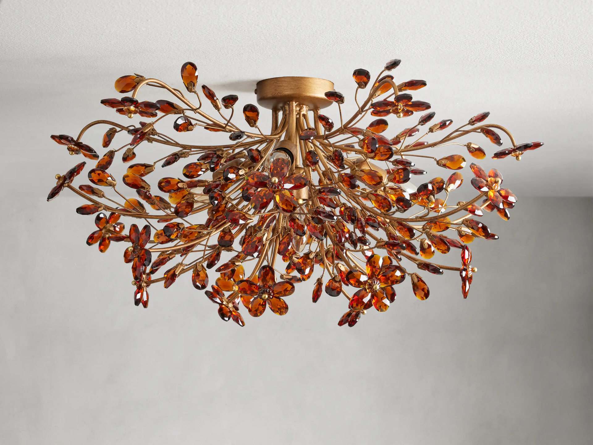 Crystal Floral Chandelier 28