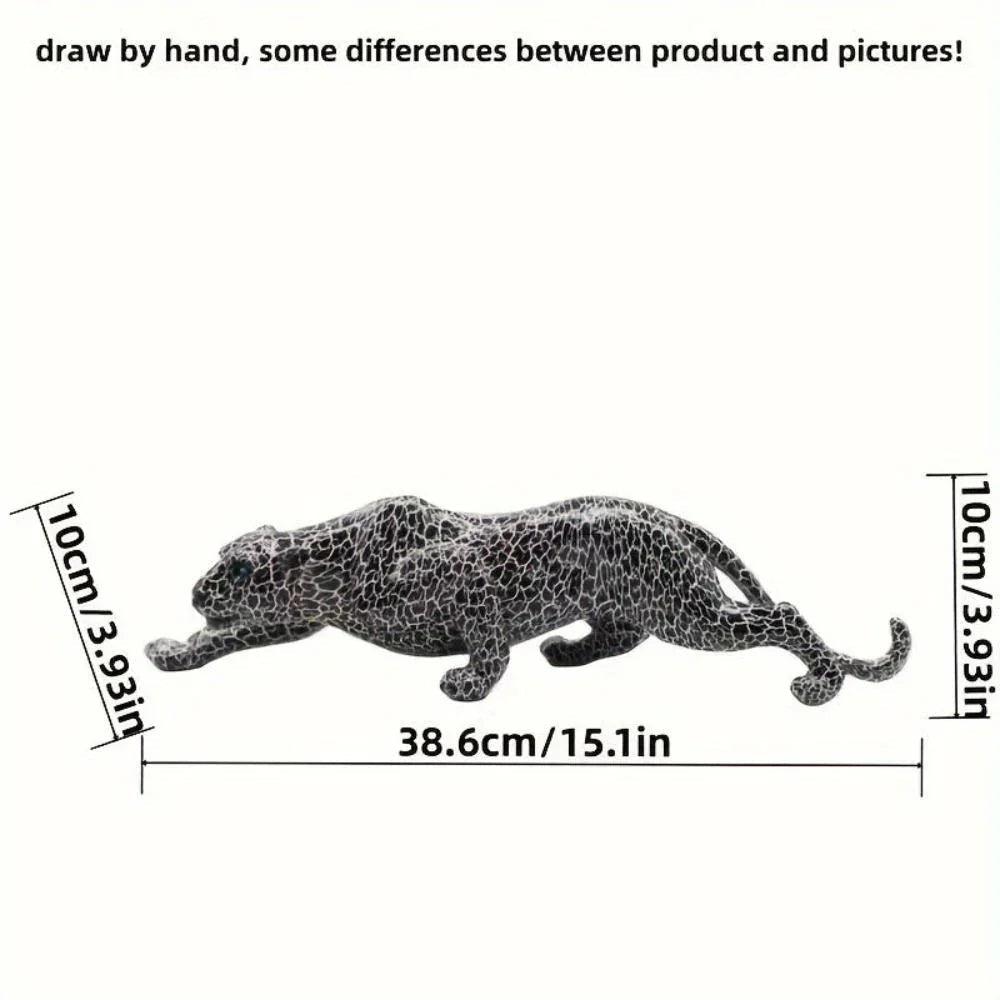 Figurine - Decorative Black White Animal