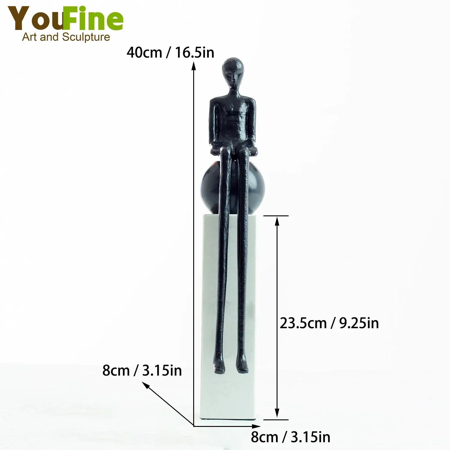 Figurine - Luxury Metal Small