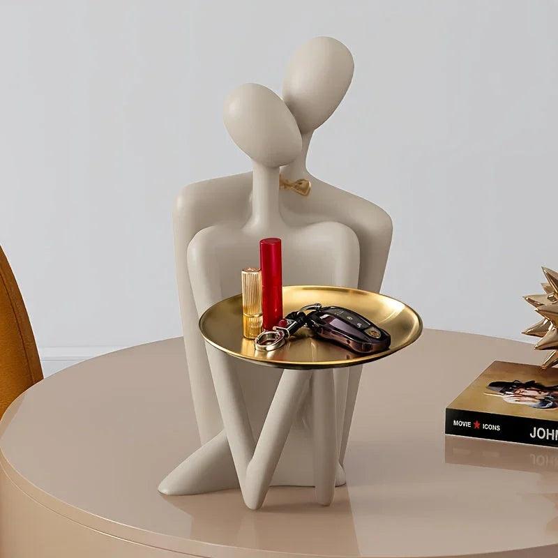 Figurine - Modern Abstract White