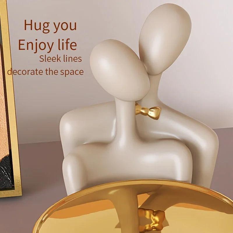 Figurine - Modern Abstract White