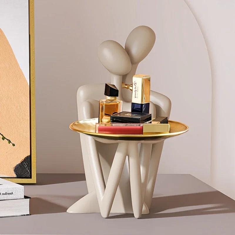 Figurine - Modern Abstract White