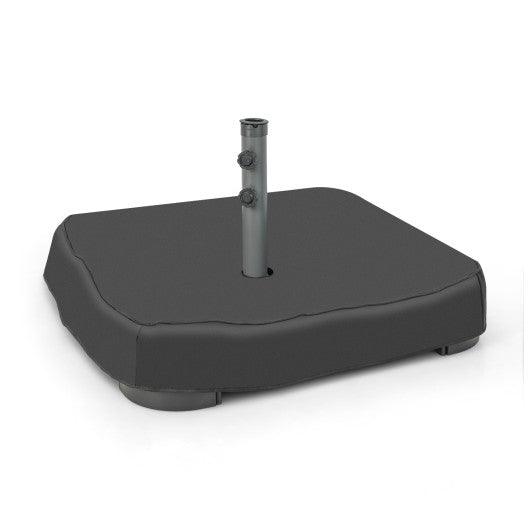 Fillable Umbrella Base with 2 Sandbags and Dust-proof Cover