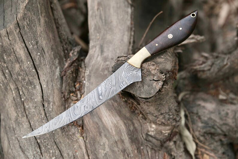 Damascus Fillet Knife – 13