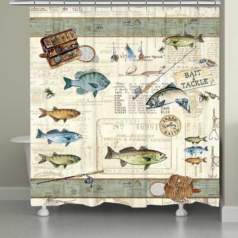 Fisherman's Haul Shower Curtain