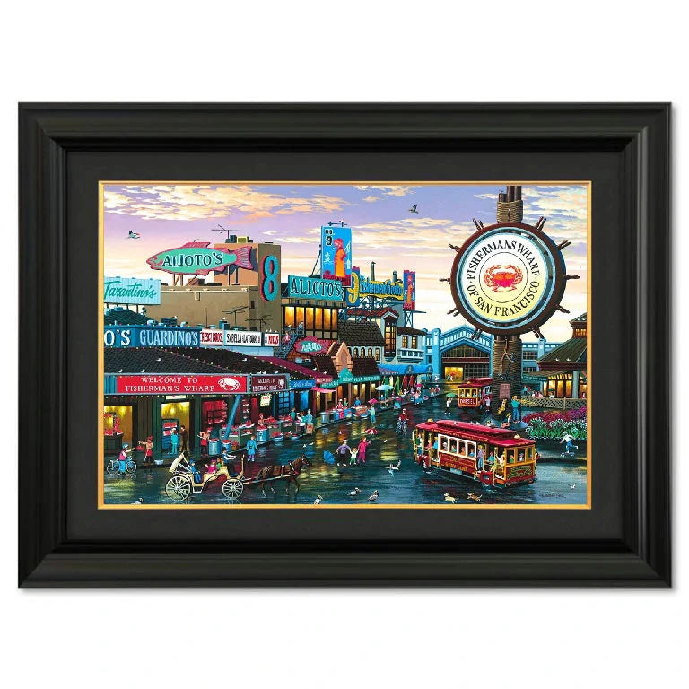 Fisherman's Wharf (UNFRAMED) by Alexander Chen - Artman