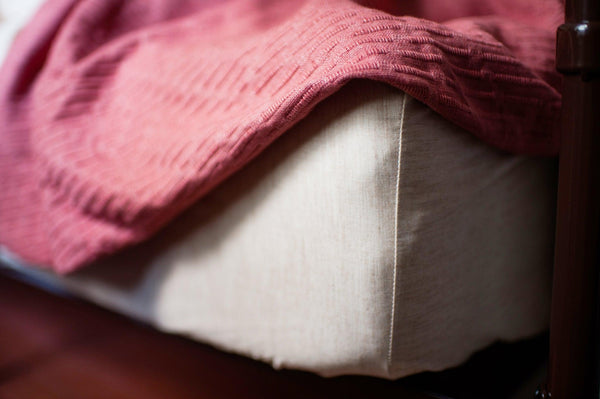 Natural Colored Cotton Bed Sheet Set