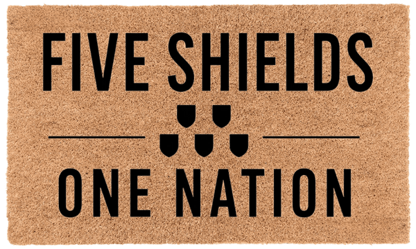 Five shields, One nation