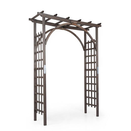 Flat Top Garden Arch Trellis 85