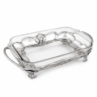 Fleur-De-Lis Pyrex Holder 3qt