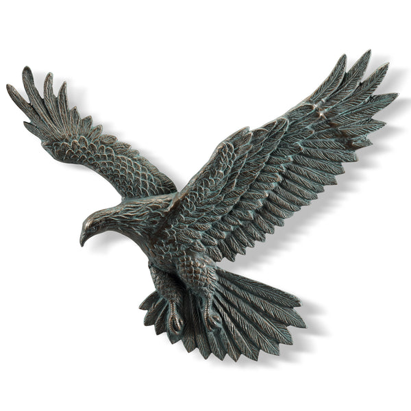 Flying Eagle Aluminum Wall Plaque
