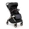 Foldable Baby Stroller with Reversible Handle-Black