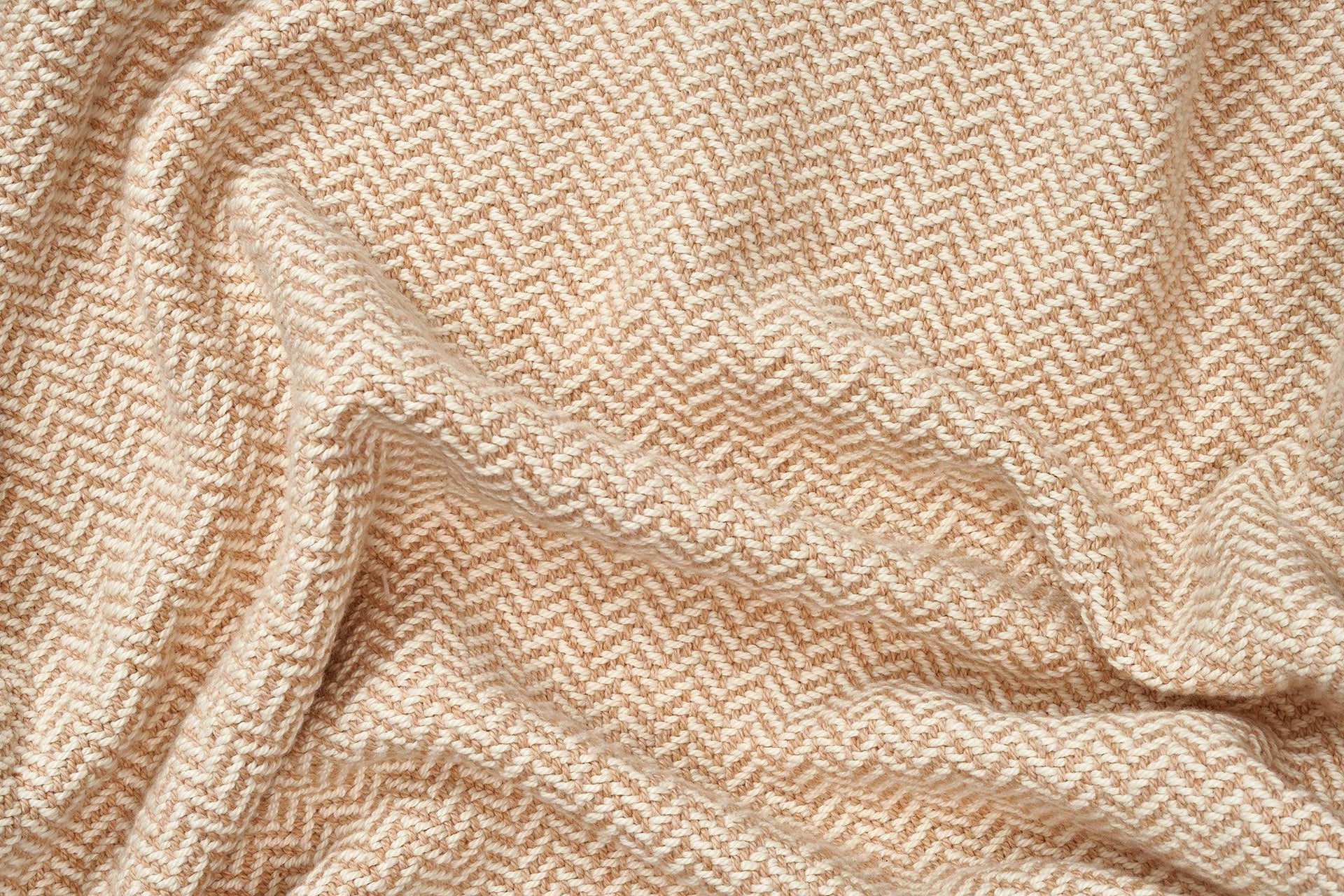 Herringbone Weave Cotton Blanket
