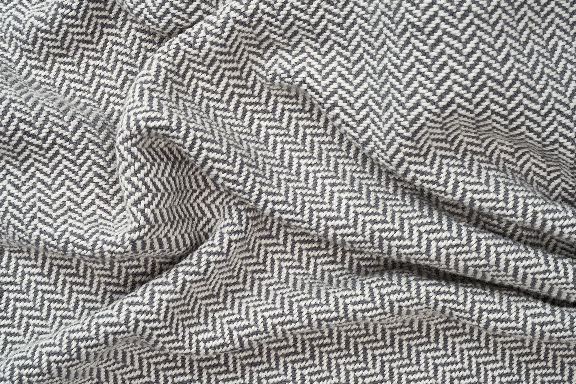 Herringbone Weave Cotton Blanket