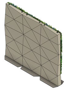 Foliascreen Full Height Size 81.69
