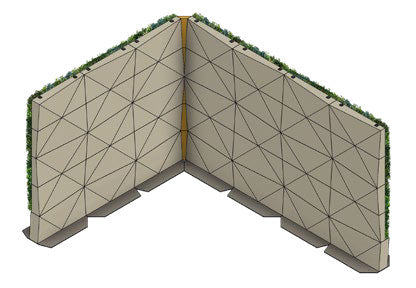 Foliascreen Full Height Size 81.69