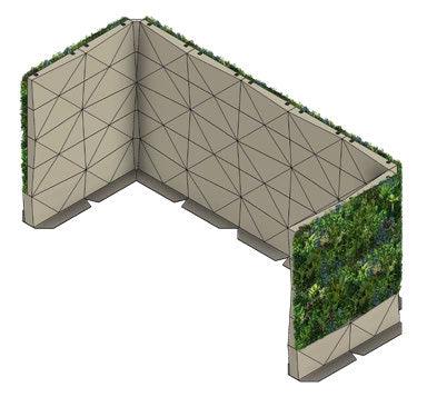 Foliascreen Full Height Size 81.69