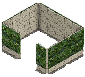 Foliascreen Full Height Size 81.69
