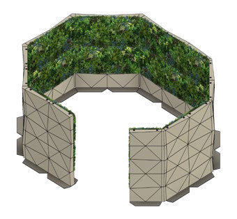 Foliascreen Full Height Size 81.69
