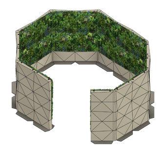 Foliascreen Full Height Size 81.69
