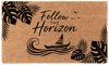 Follow the Horizon Coir Mat
