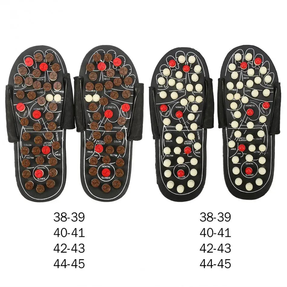 Foot Massage Slippers Acupuncture Therapy Massager Shoes For legs Acupoint Activating Reflexology Feet Care massageador Sandal