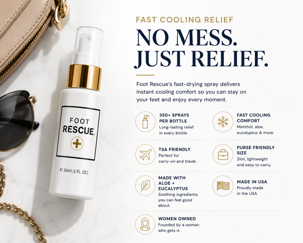 Foot Rescue® Luxury Foot Recovery Spray 4% Lidocaine + Cooling Menthol