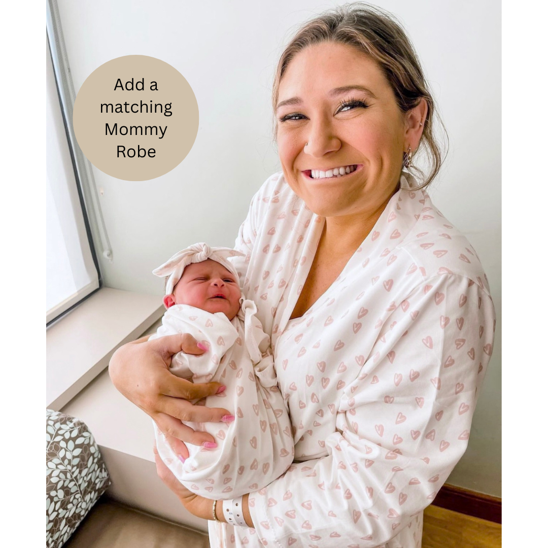 Forever Mine, Blush - Bamboo Newborn Nest