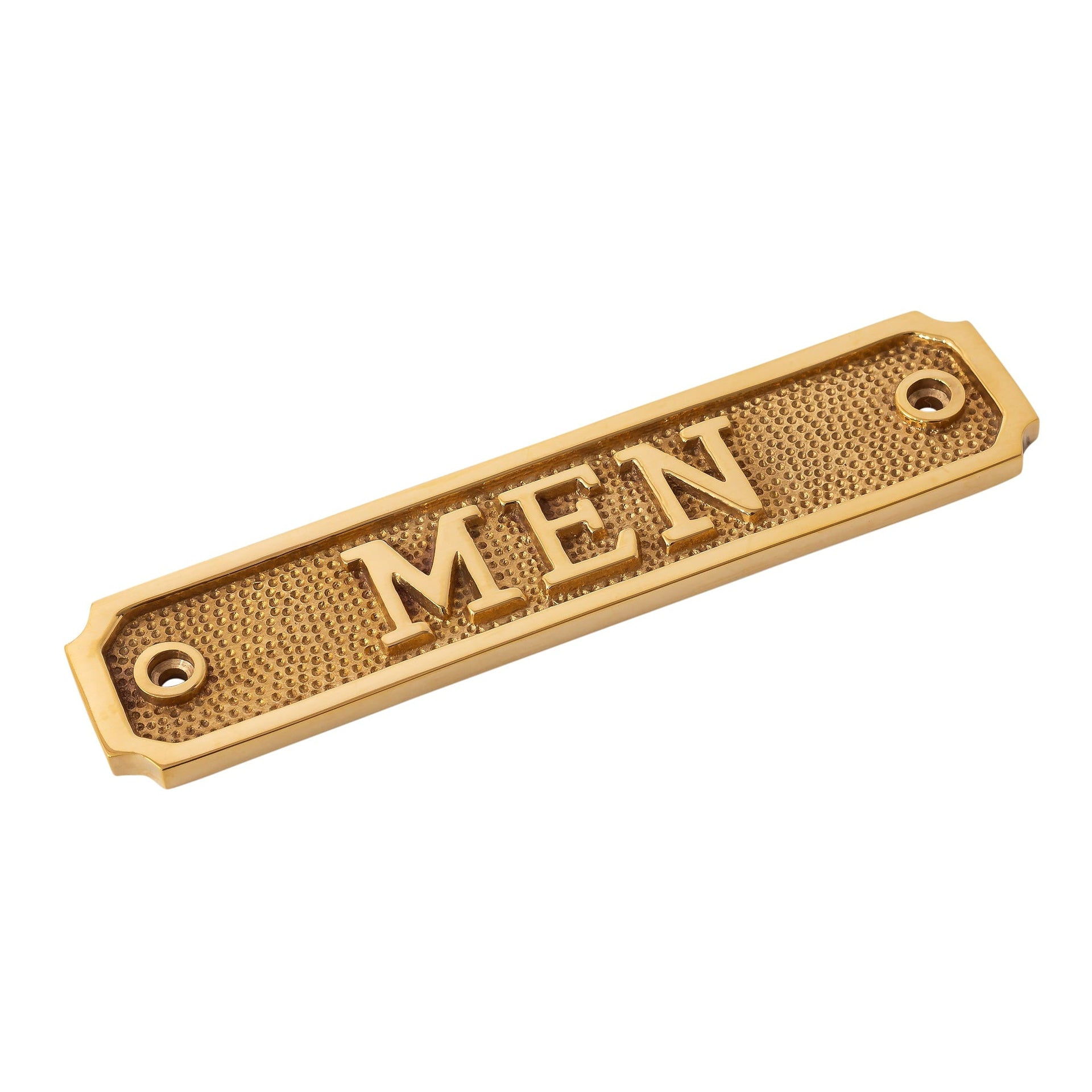 Brass Door Sign 