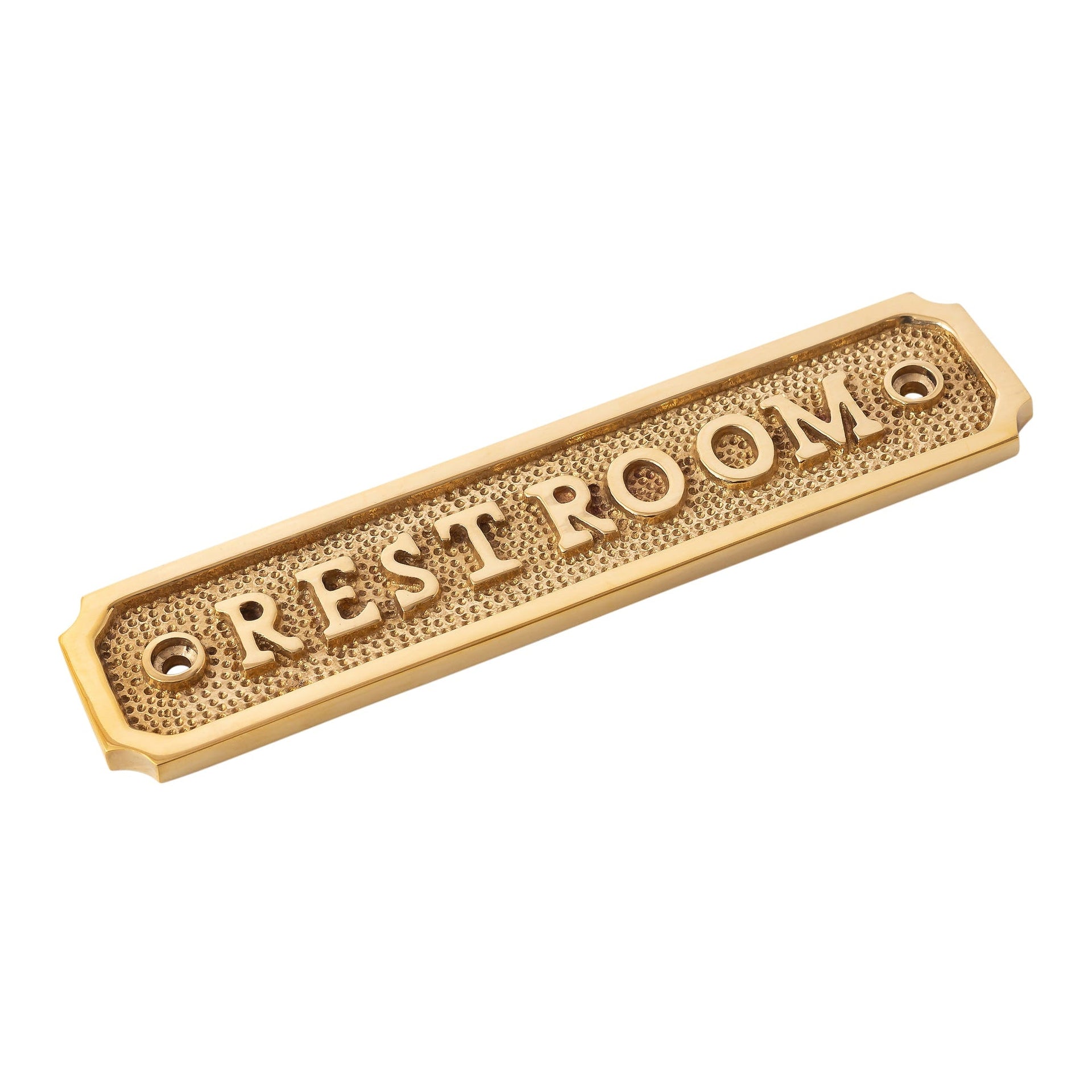 Brass Door Sign 