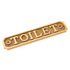Brass Door Sign 