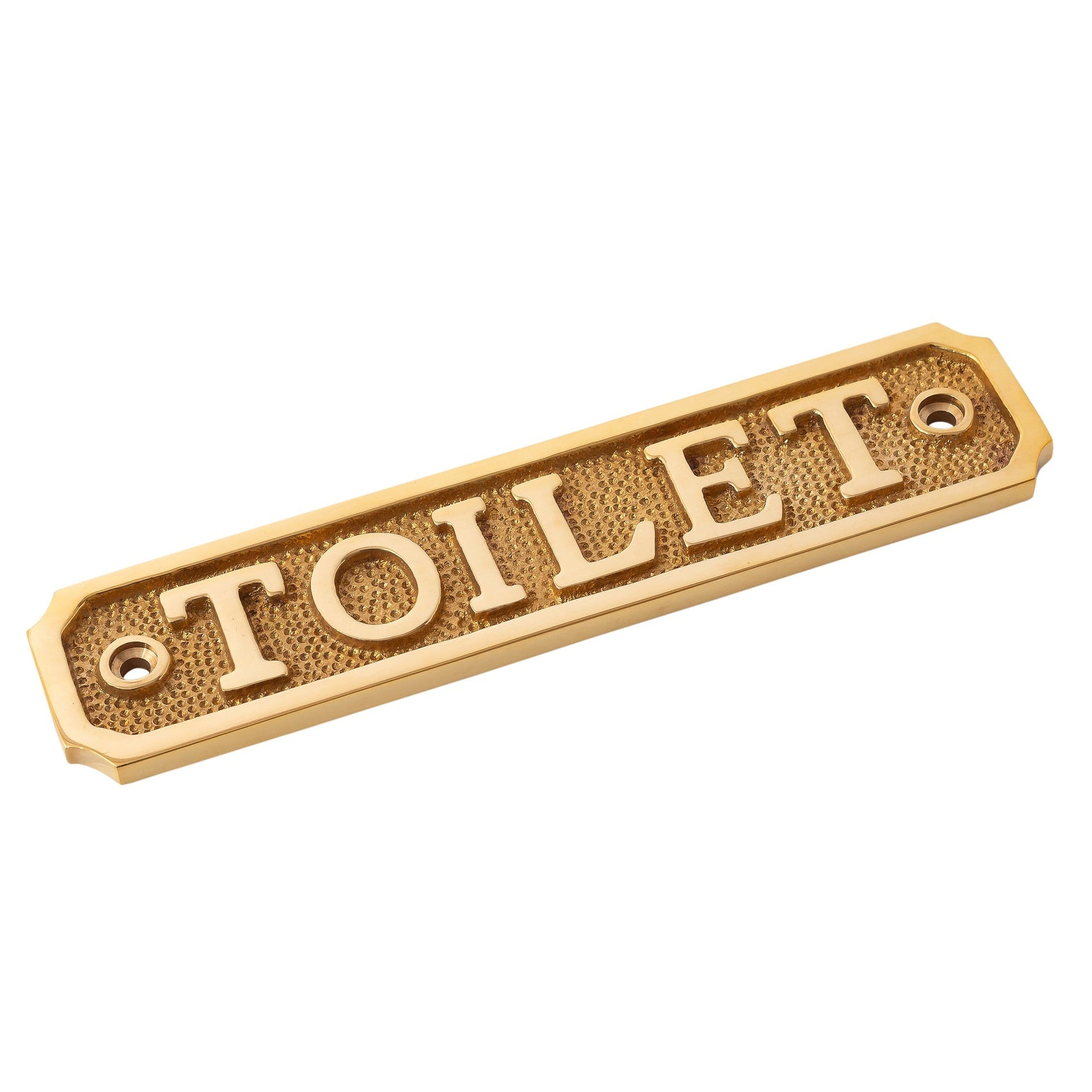 Brass Door Sign 