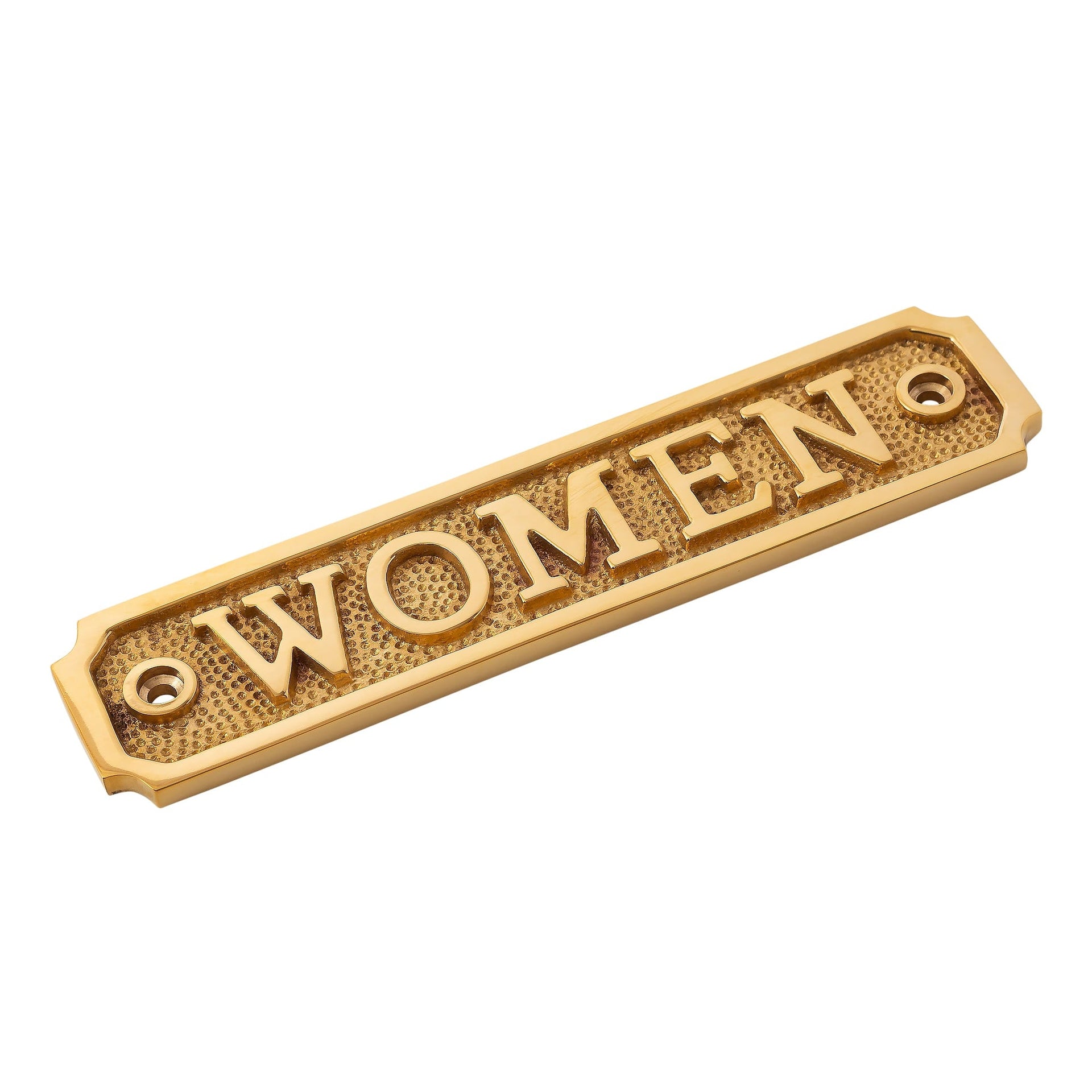 Brass Door Sign 