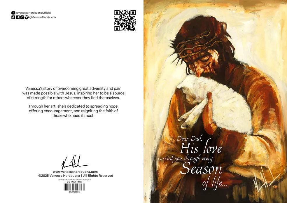 'For the One Who Lost Its Way' Father's Day Greeting Card