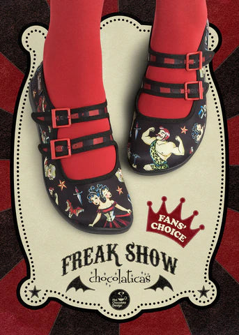 Hot Chocolate Design FreakShow Mary Jane Flats