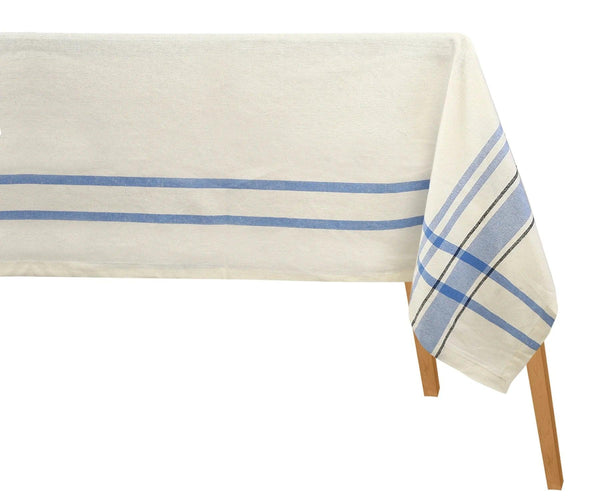 French Striped Tablecloth